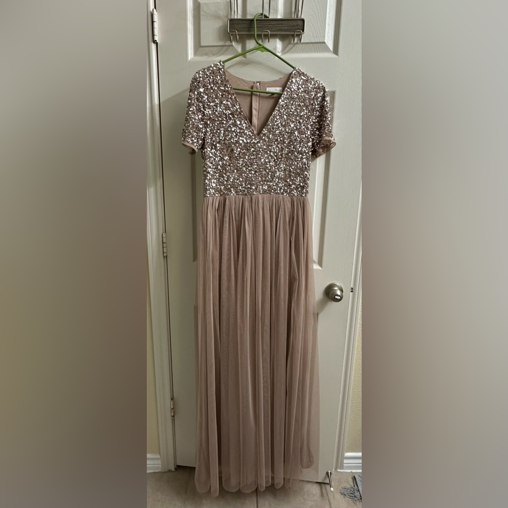 Asos Maya sequin maxi dress